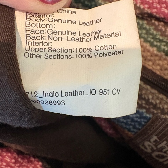 The Sak Brand Brown Leather Slouchy Tote Bag with Braided Handles - Picture 7 of 13